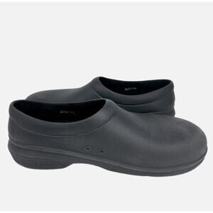 Crocs *On-The-Clock Work Slip On -BLACK